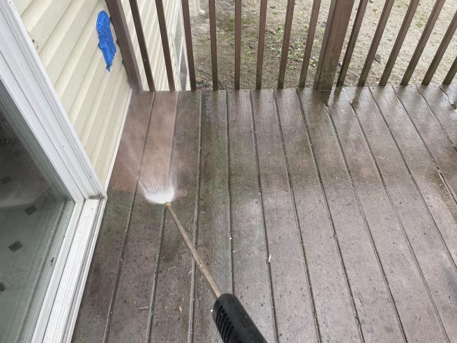 Superior deck washing in Spokane WA